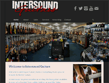 Tablet Screenshot of intersoundguitars.co.uk